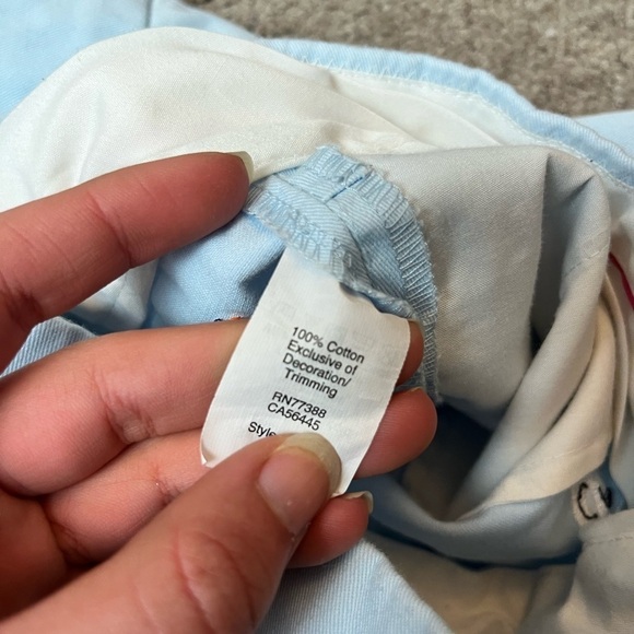 J. Crew Womens Blue Swan Shorts Size 4 - Picture 6 of 6